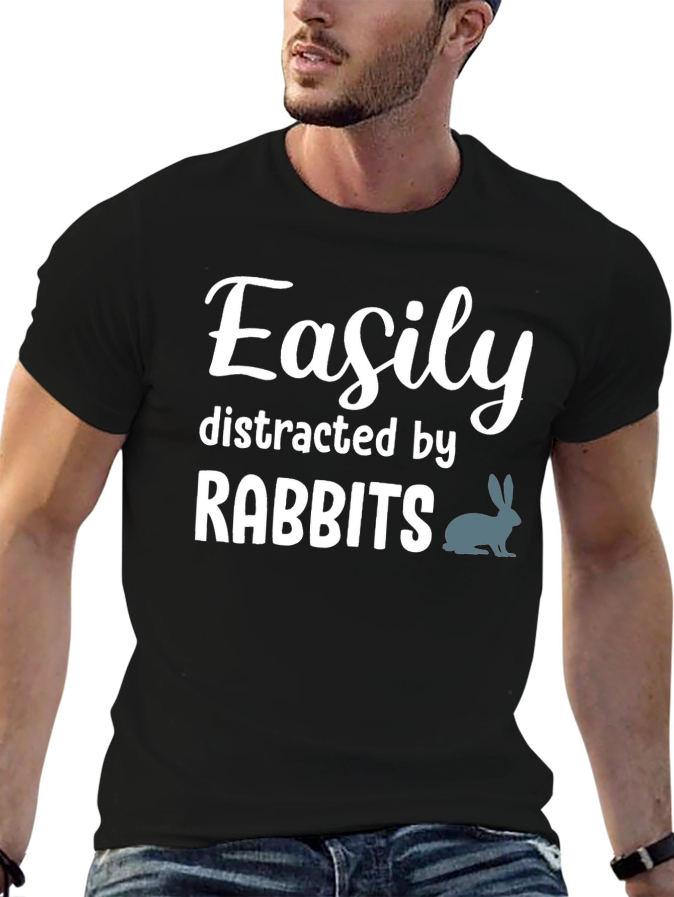 Easily Distracted by Rabbits T-Shirt