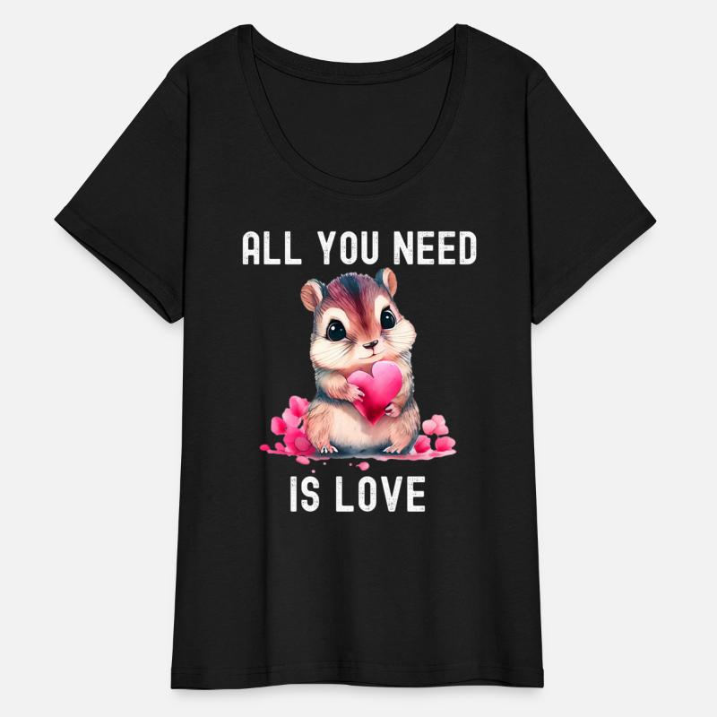 All you need is love with heart Chipmunk