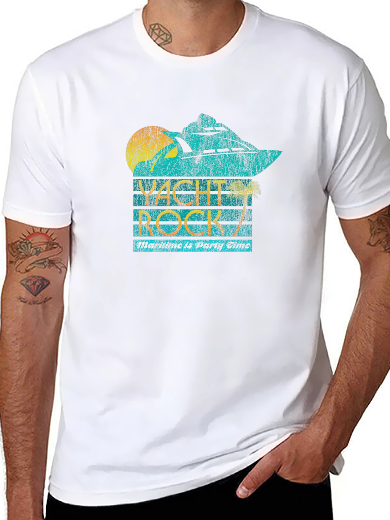 Yacht Rock T-Shirt - Relaxing Beach Vibes