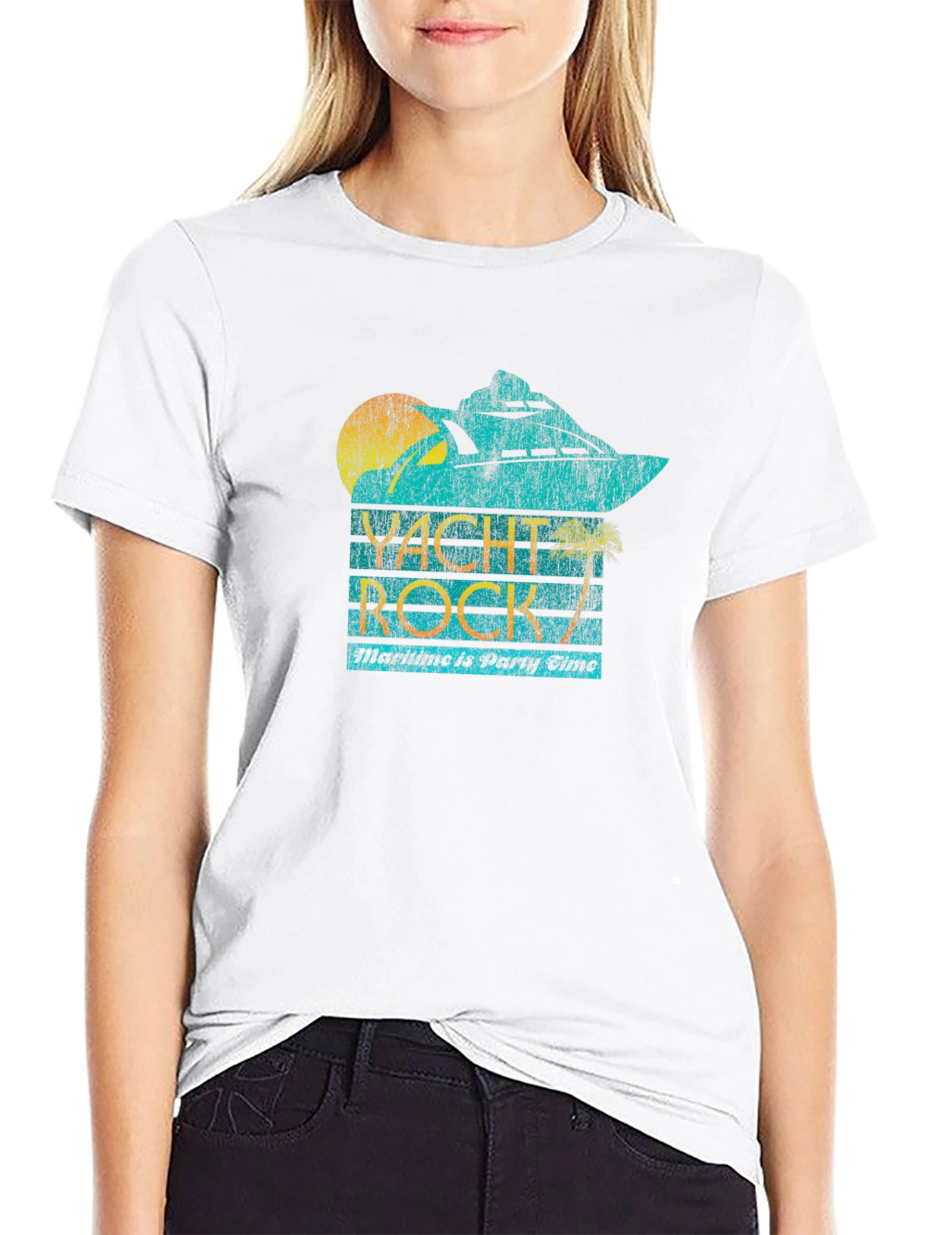 Yacht Rock T-Shirt - Relaxing Beach Vibes
