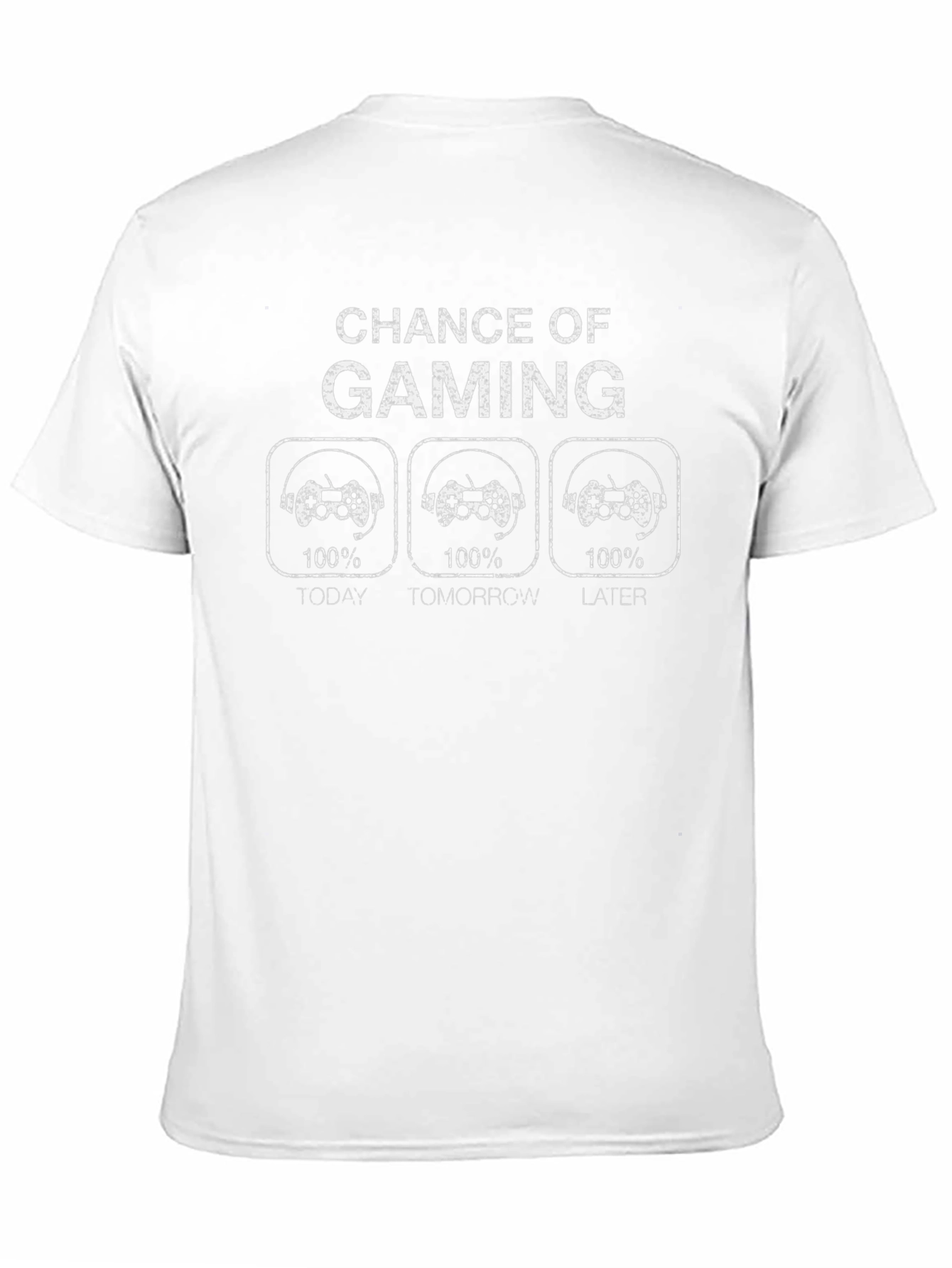 Chance of Gaming T-Shirt - Gamer Life