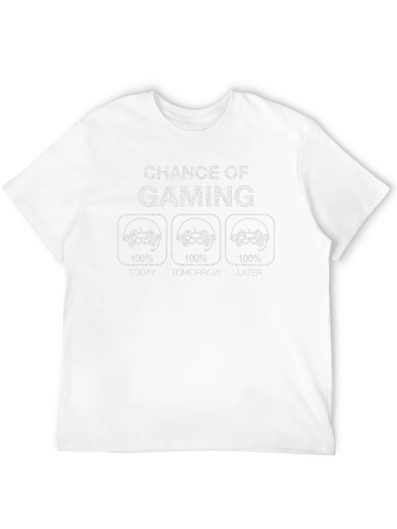 Chance of Gaming T-Shirt - Gamer Life