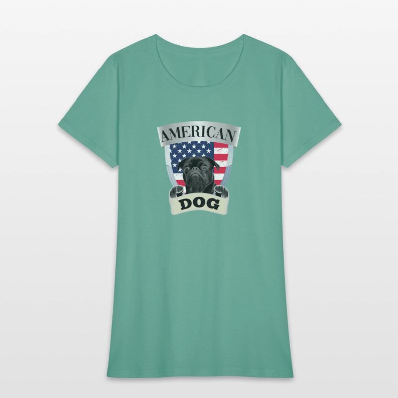 American bulldog Simple Attractive T Shirts