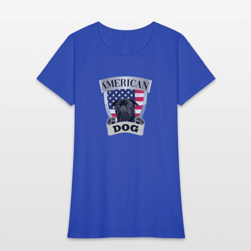 American bulldog Simple Attractive T Shirts