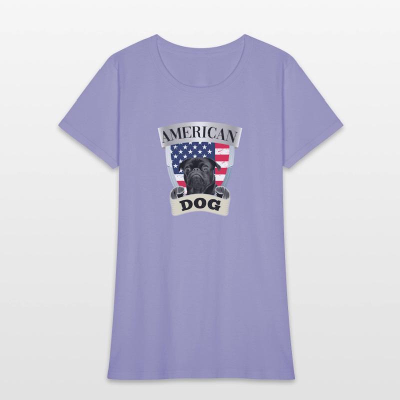 American bulldog Simple Attractive T Shirts