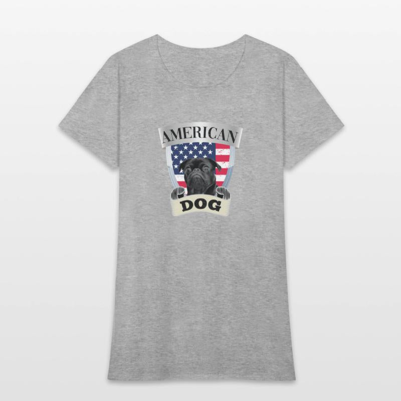 American bulldog Simple Attractive T Shirts