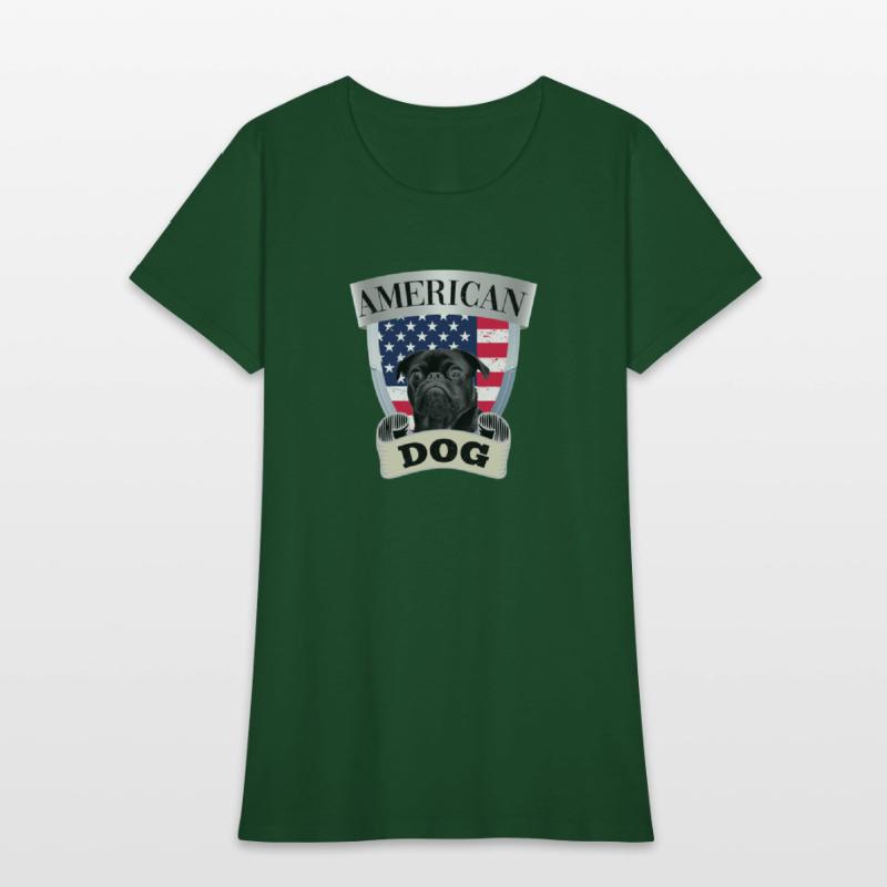 American bulldog Simple Attractive T Shirts