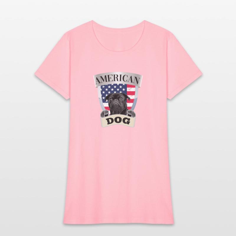 American bulldog Simple Attractive T Shirts