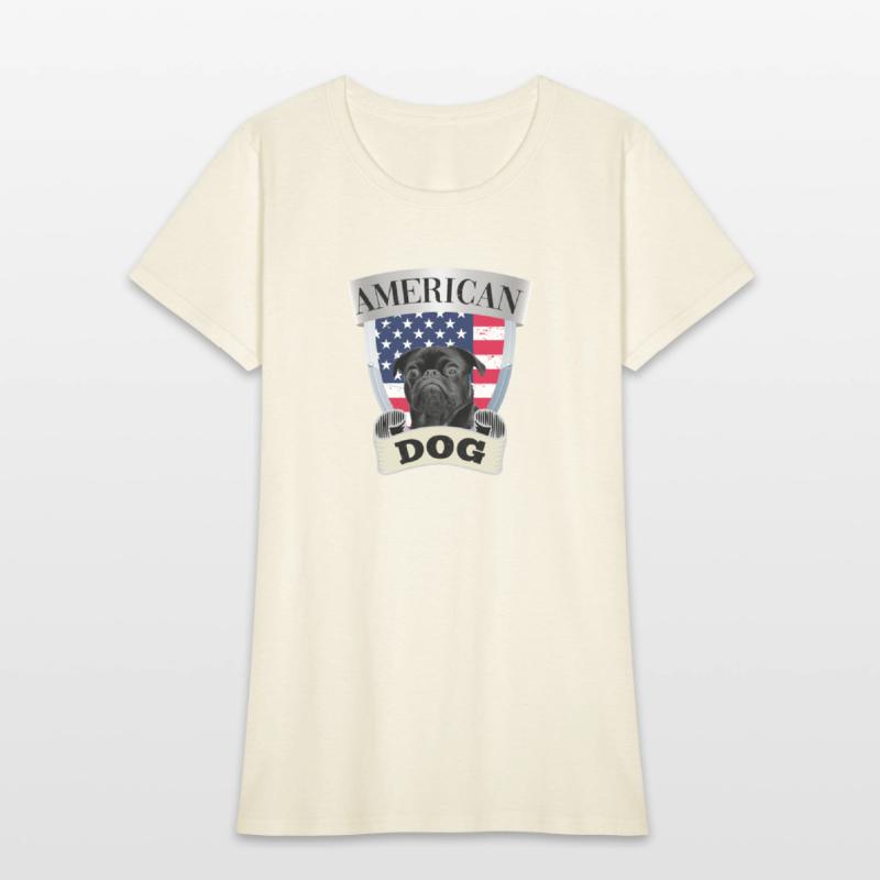 American bulldog Simple Attractive T Shirts
