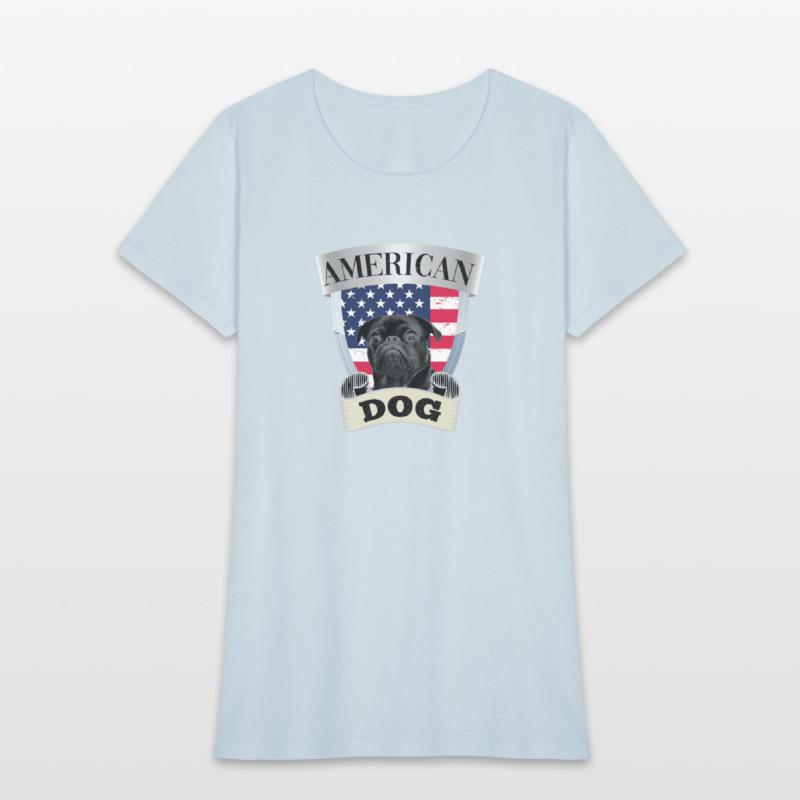 American bulldog Simple Attractive T Shirts