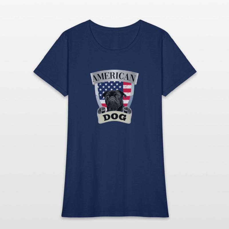 American bulldog Simple Attractive T Shirts