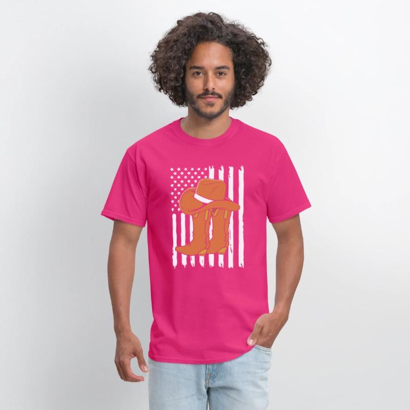 American Flag Dancers Line Dancing Cowboy Boots