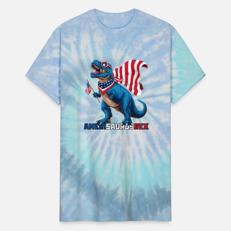 Amerisaurus Rex Patriotic Dino Tee
