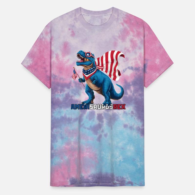 Amerisaurus Rex Patriotic Dino Tee