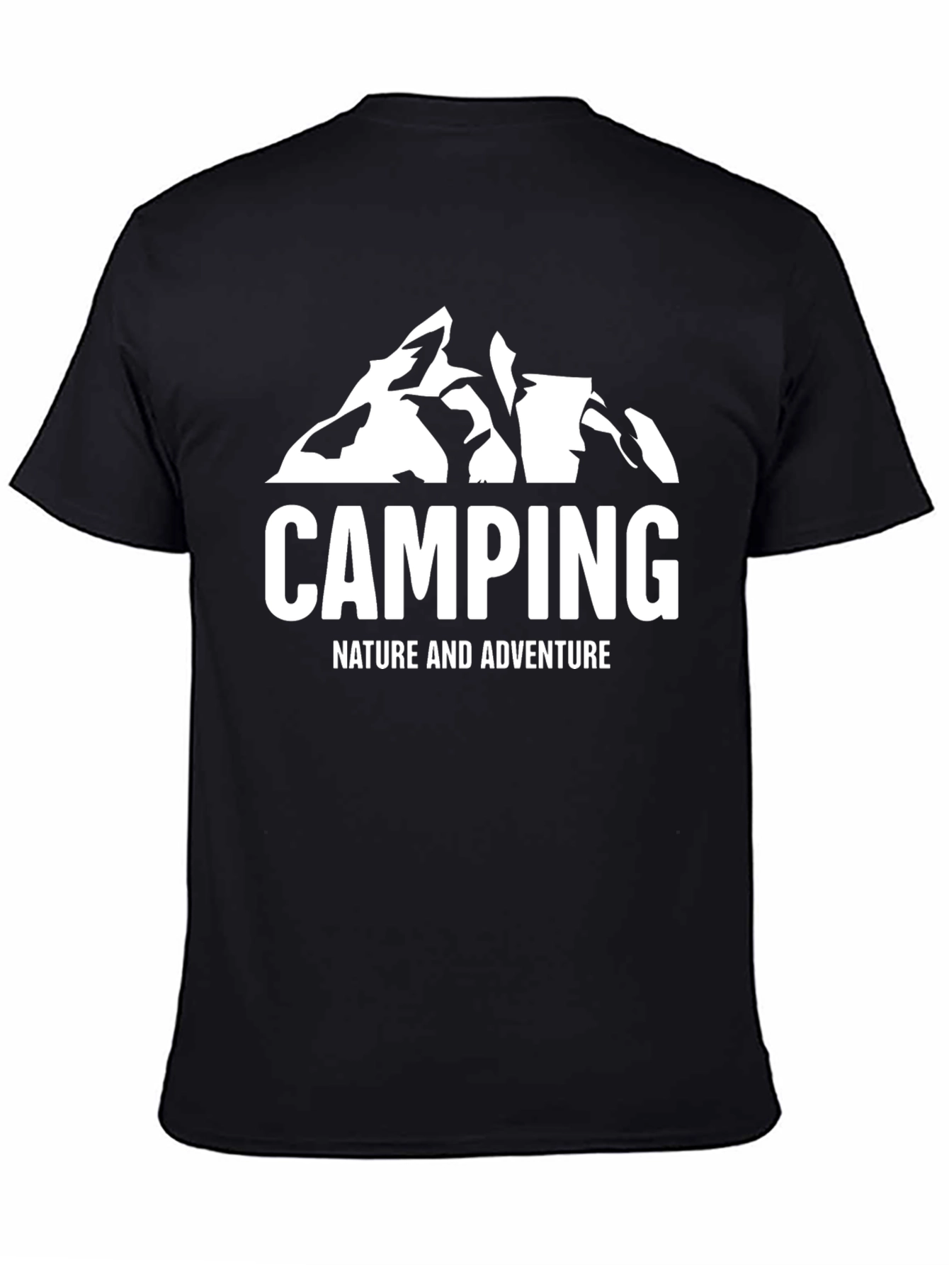 Camping Nature Adventure Graphic Tee Shirt