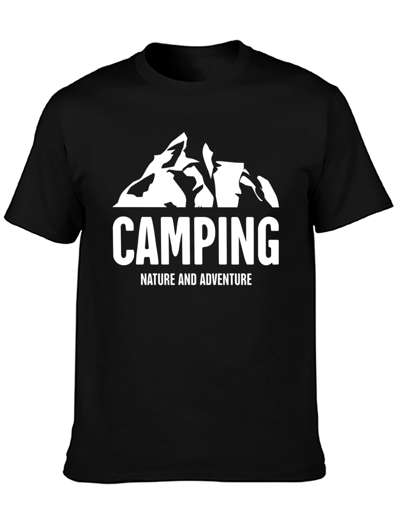 Camping Nature Adventure Graphic Tee Shirt