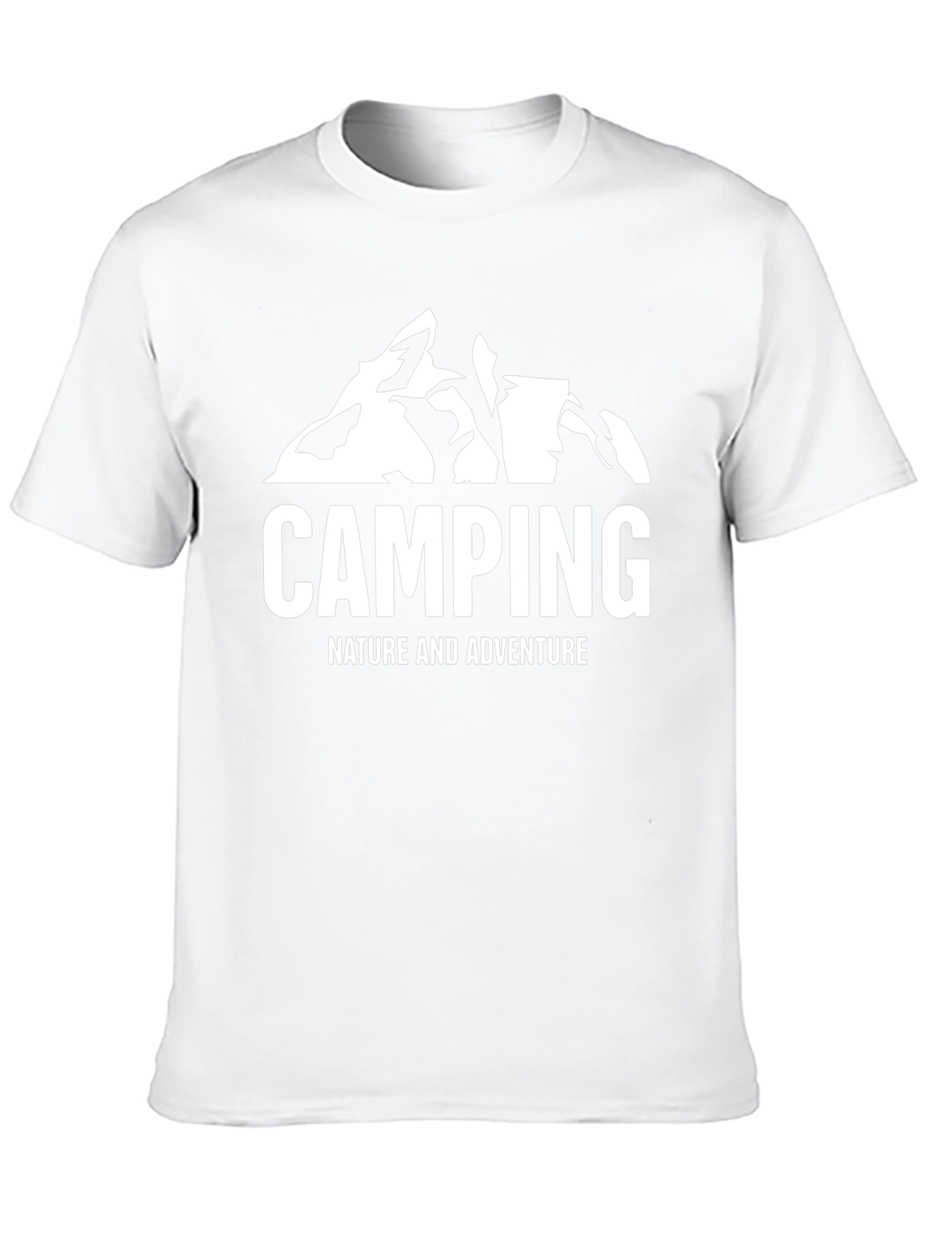 Camping Nature Adventure Graphic Tee Shirt
