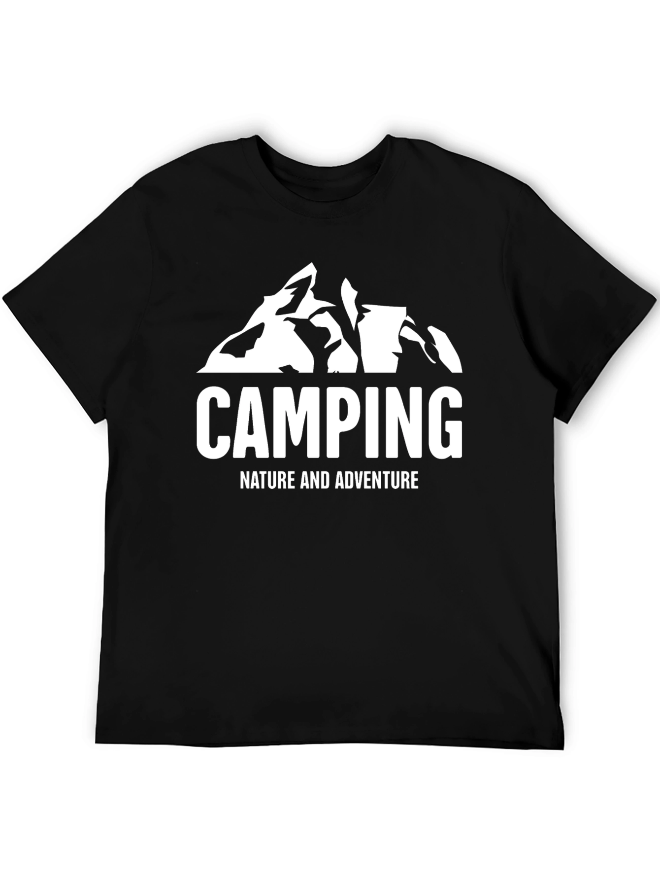 Camping Nature Adventure Graphic Tee Shirt