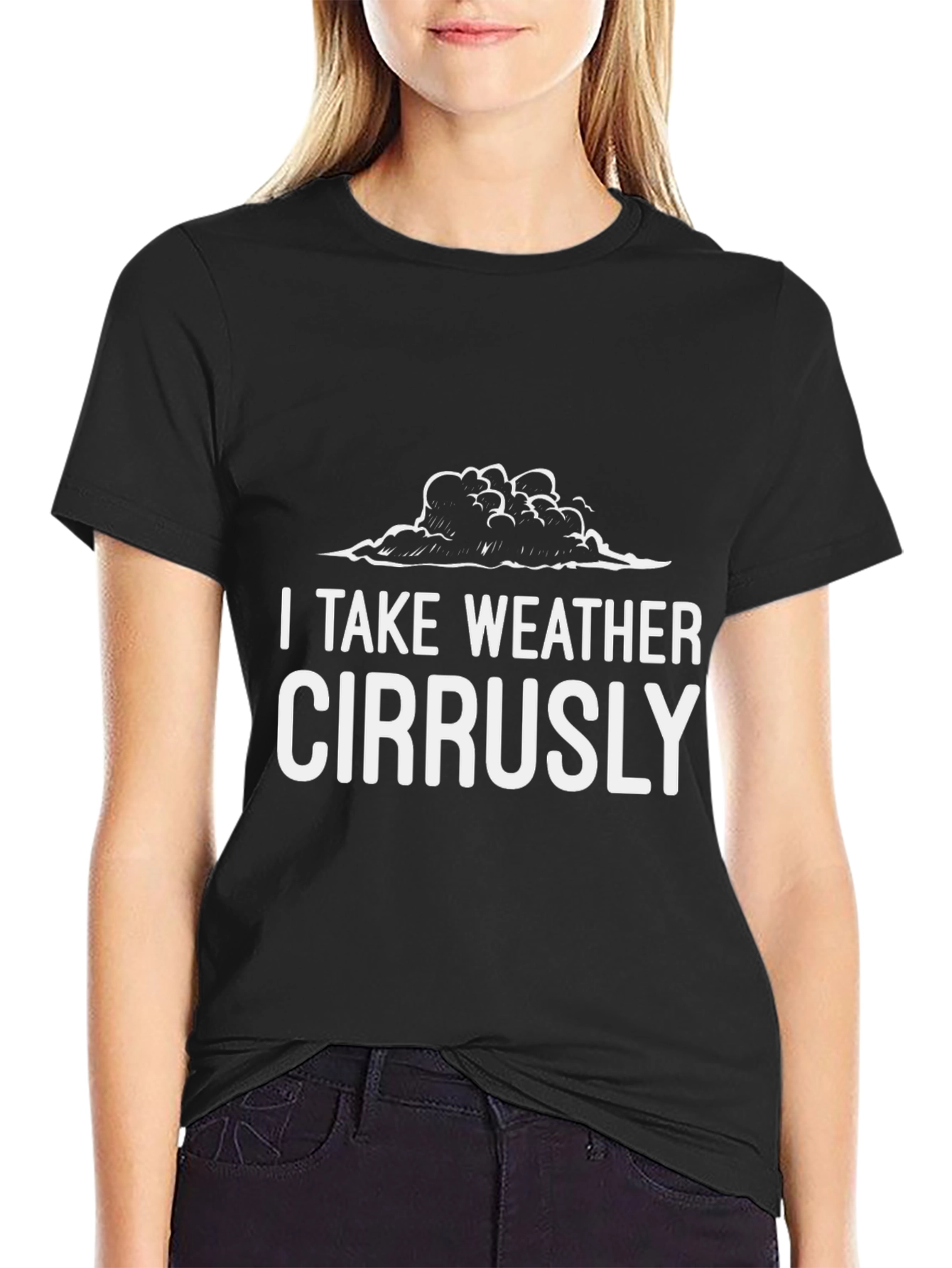 I Take Weather Cirrusly Graphic Tee