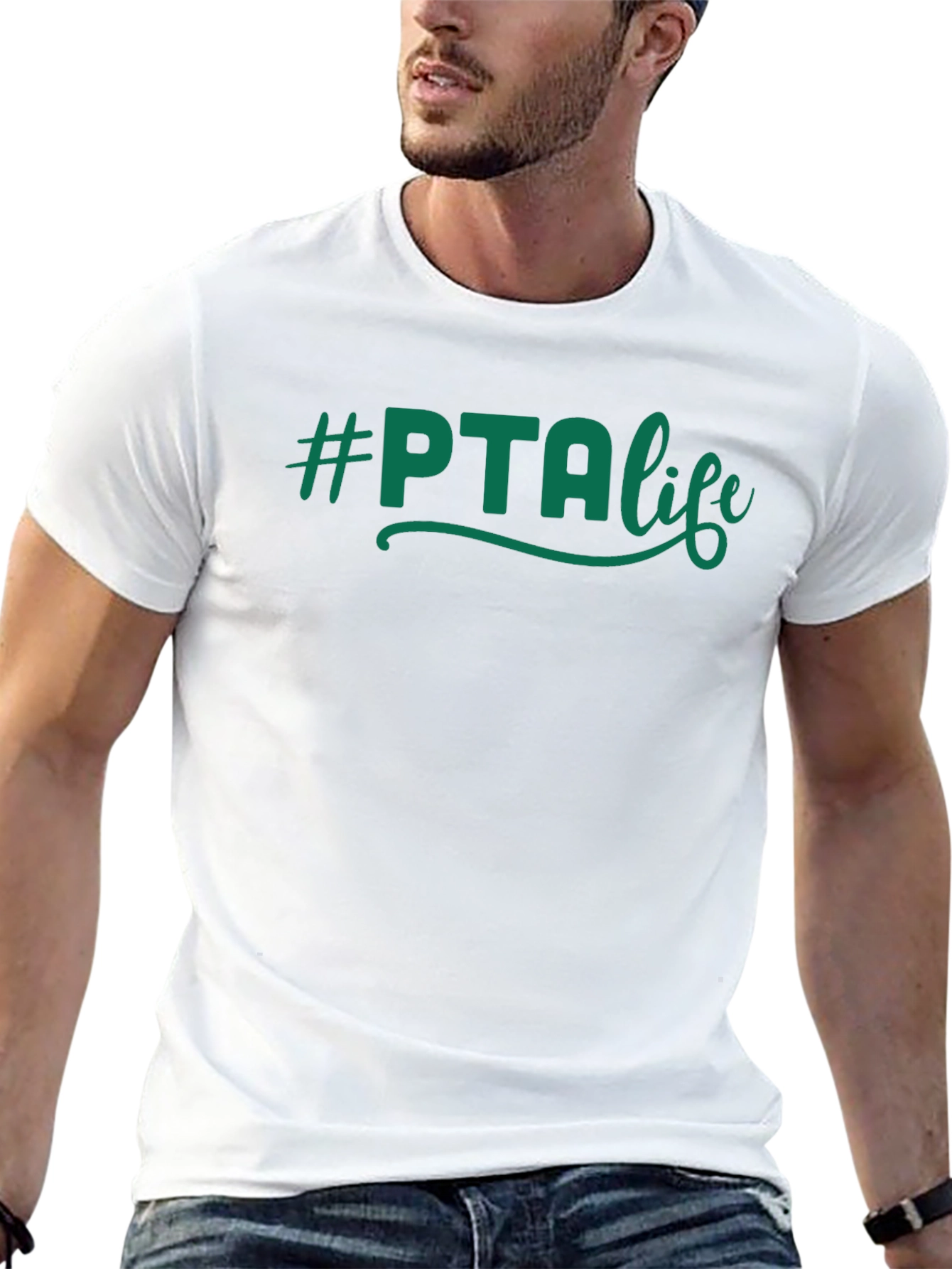 #PTAlife T-Shirt - Comfortable Black Cotton Blend Tee