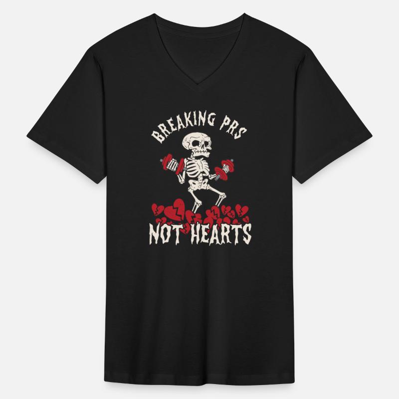 Anti Valentine´s Day Broken Heart Powerlifting Gym