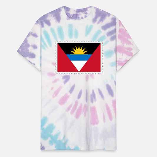 Antigua and Barbuda flag stamp