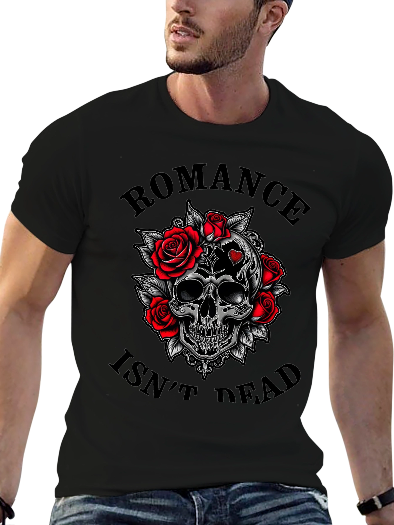 Romance Isnt Dead Graphic T-Shirt