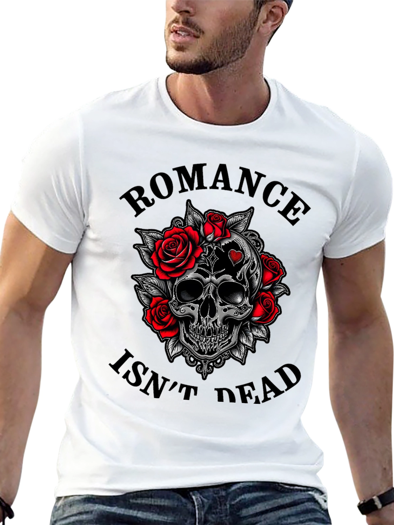 Romance Isnt Dead Graphic T-Shirt
