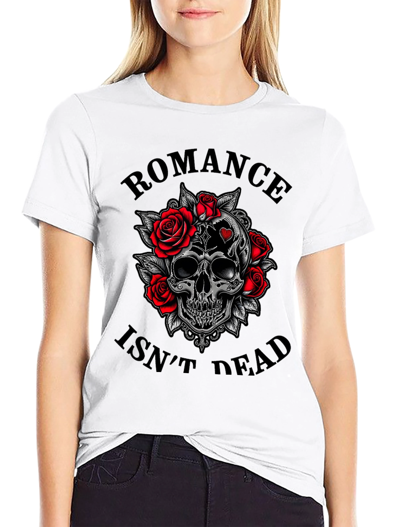 Romance Isnt Dead Graphic T-Shirt