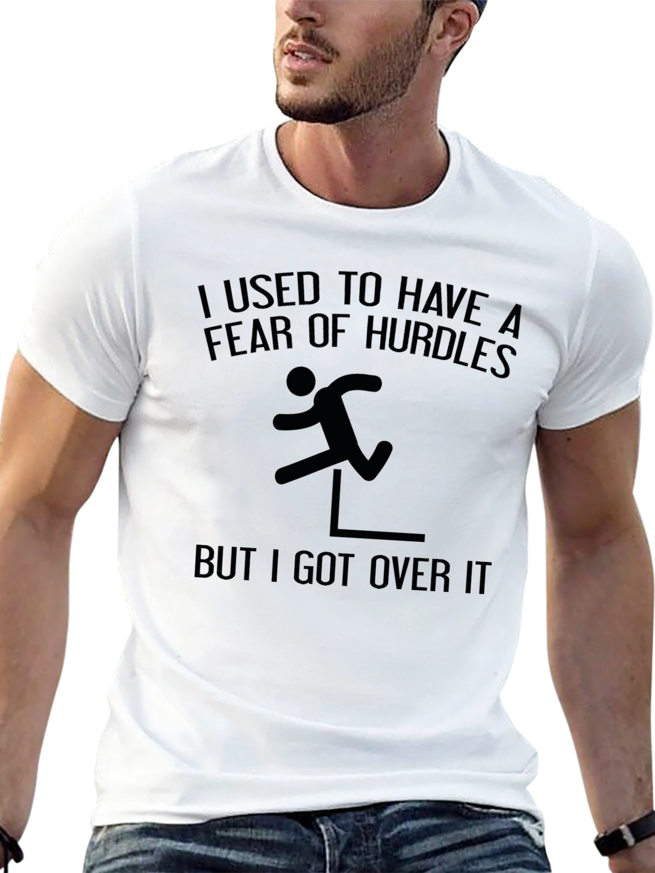 Fear of Hurdles T-Shirt: Over It!