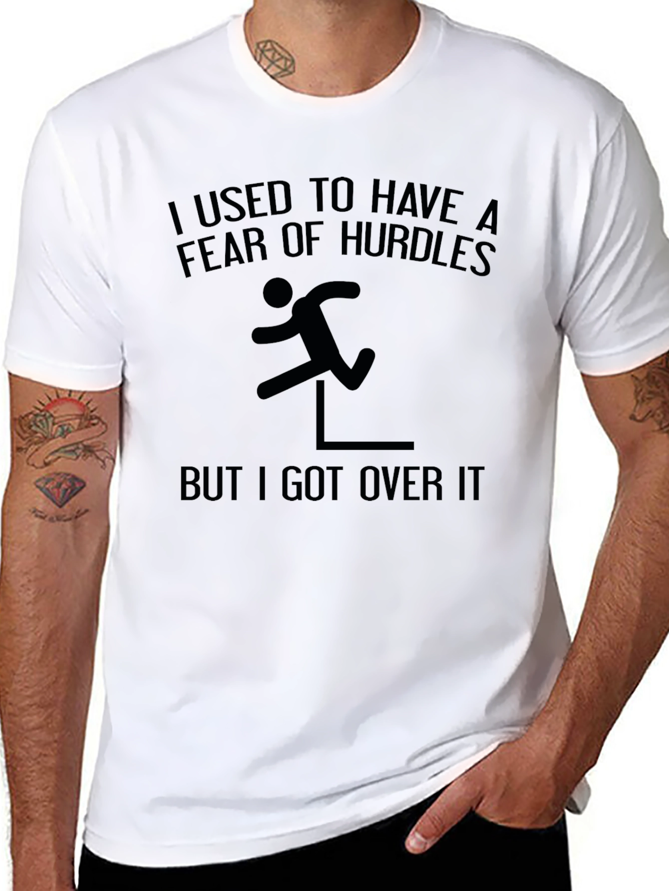 Fear of Hurdles T-Shirt: Over It!
