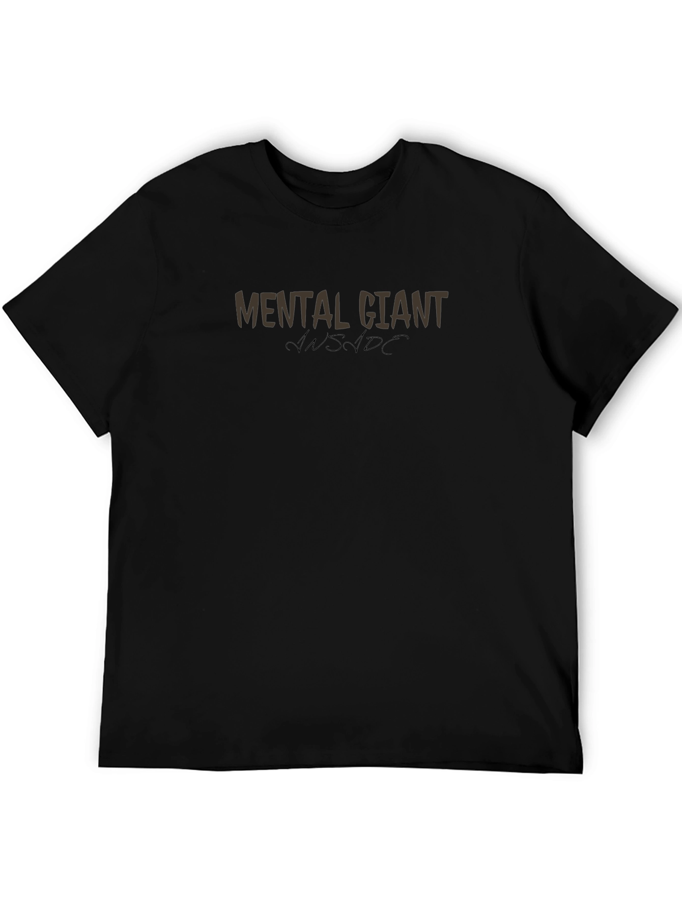 Mental Giant Black Graphic T-Shirt