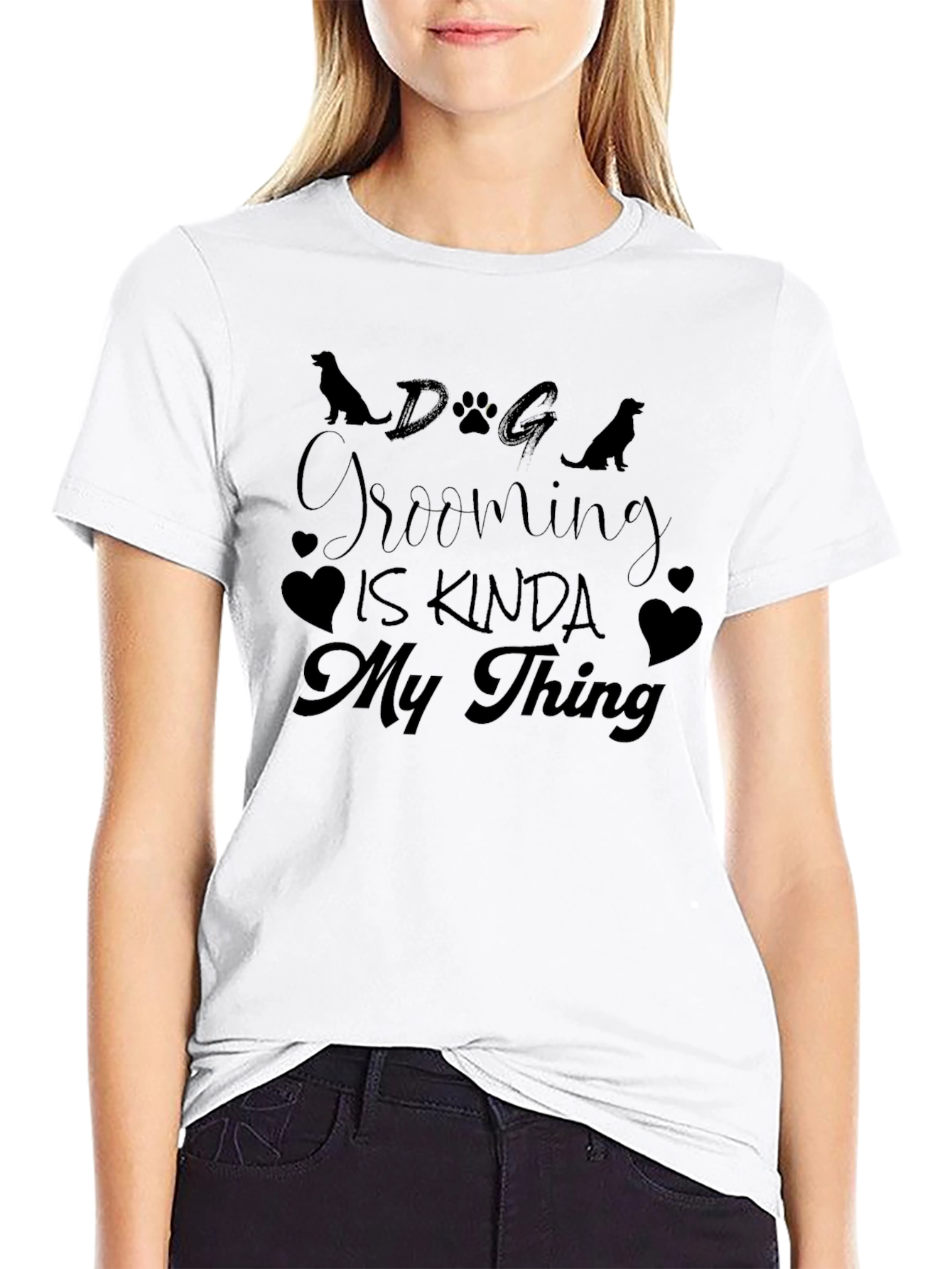 Dog Grooming Is Kinda My Thing Graphic Tee