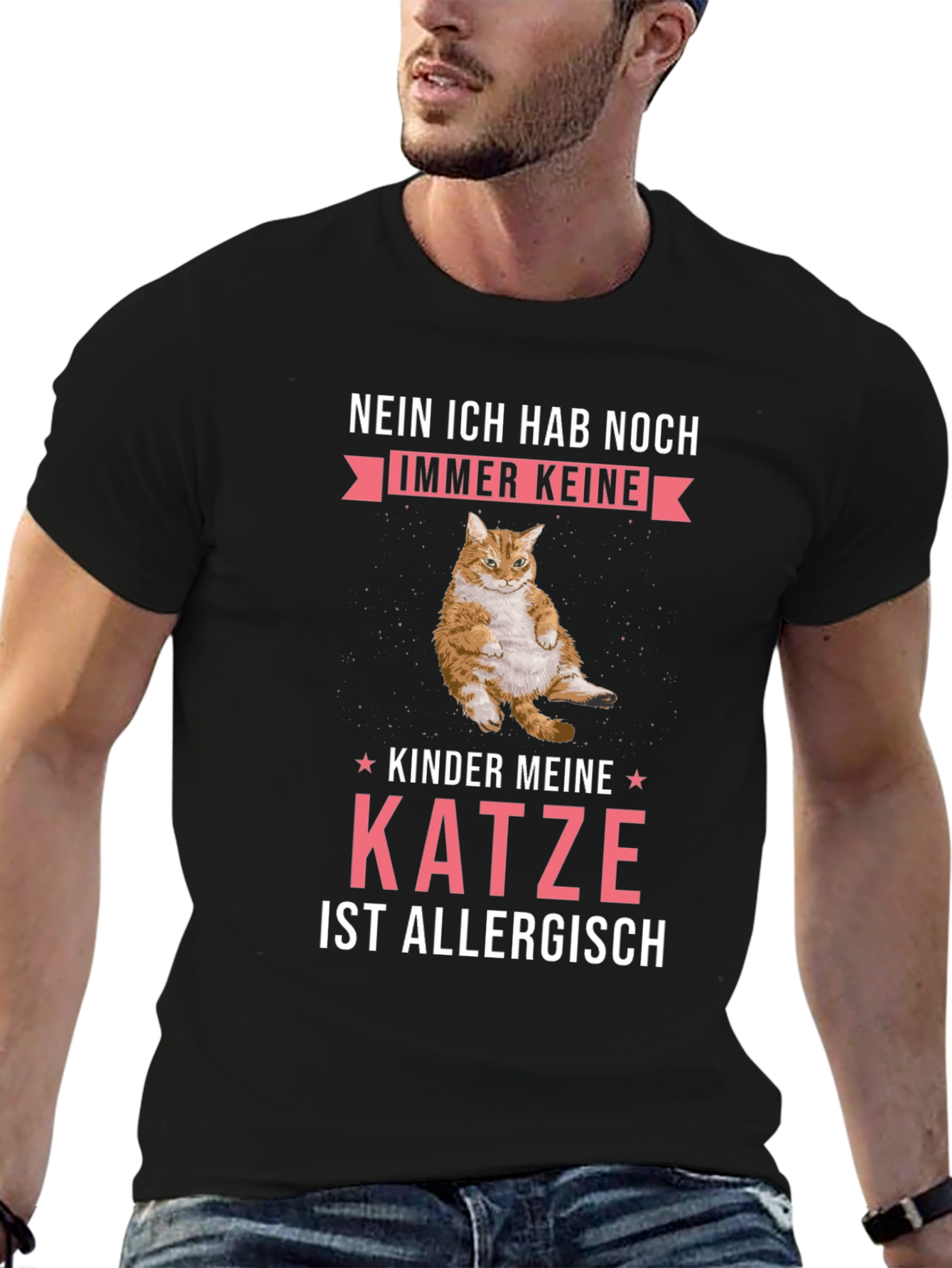 Funny Cat Allergy T-Shirt