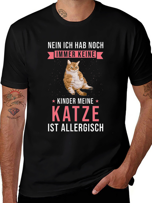 Funny Cat Allergy T-Shirt