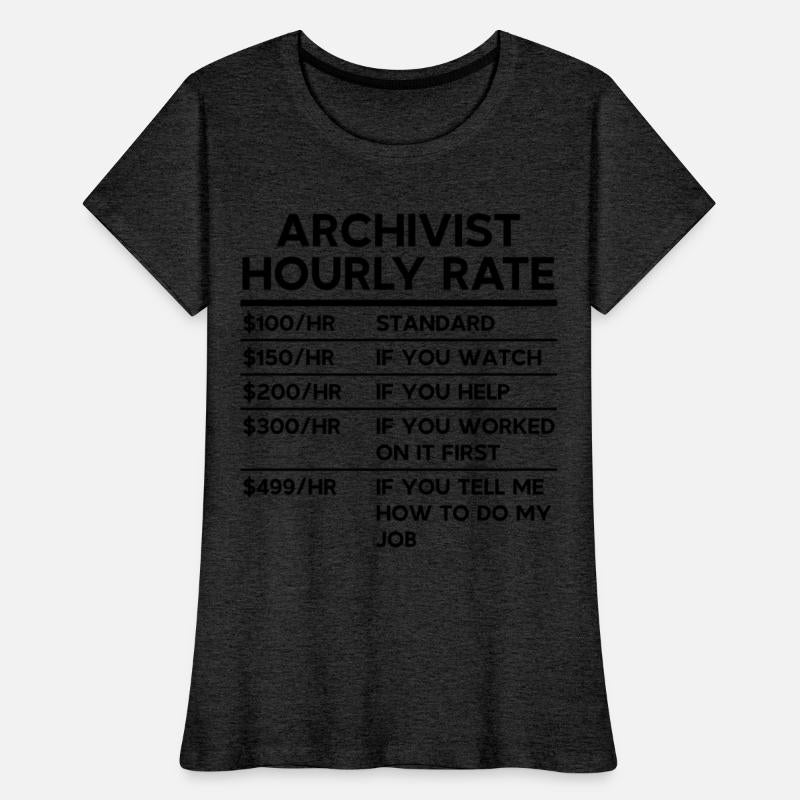Archivist Hourly Rate