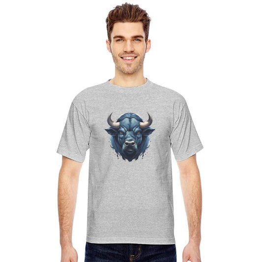 Artistic Bison Illustration Wildlife Lover for