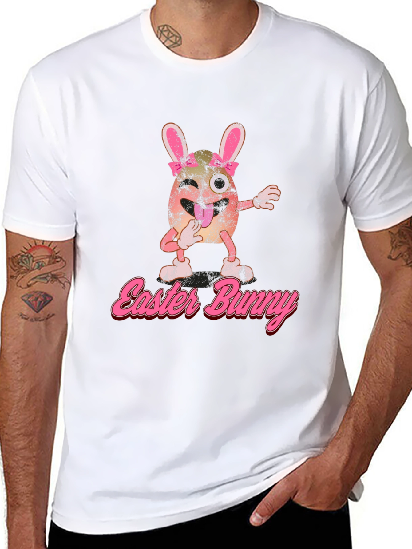 Easter Bunny Dab T-Shirt - Funny Egg Rabbit Tee