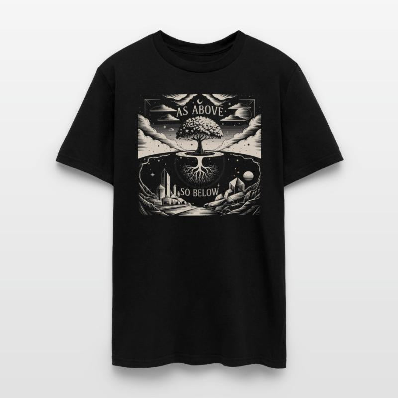 As Above So Below Tree | Hermetic Art Print