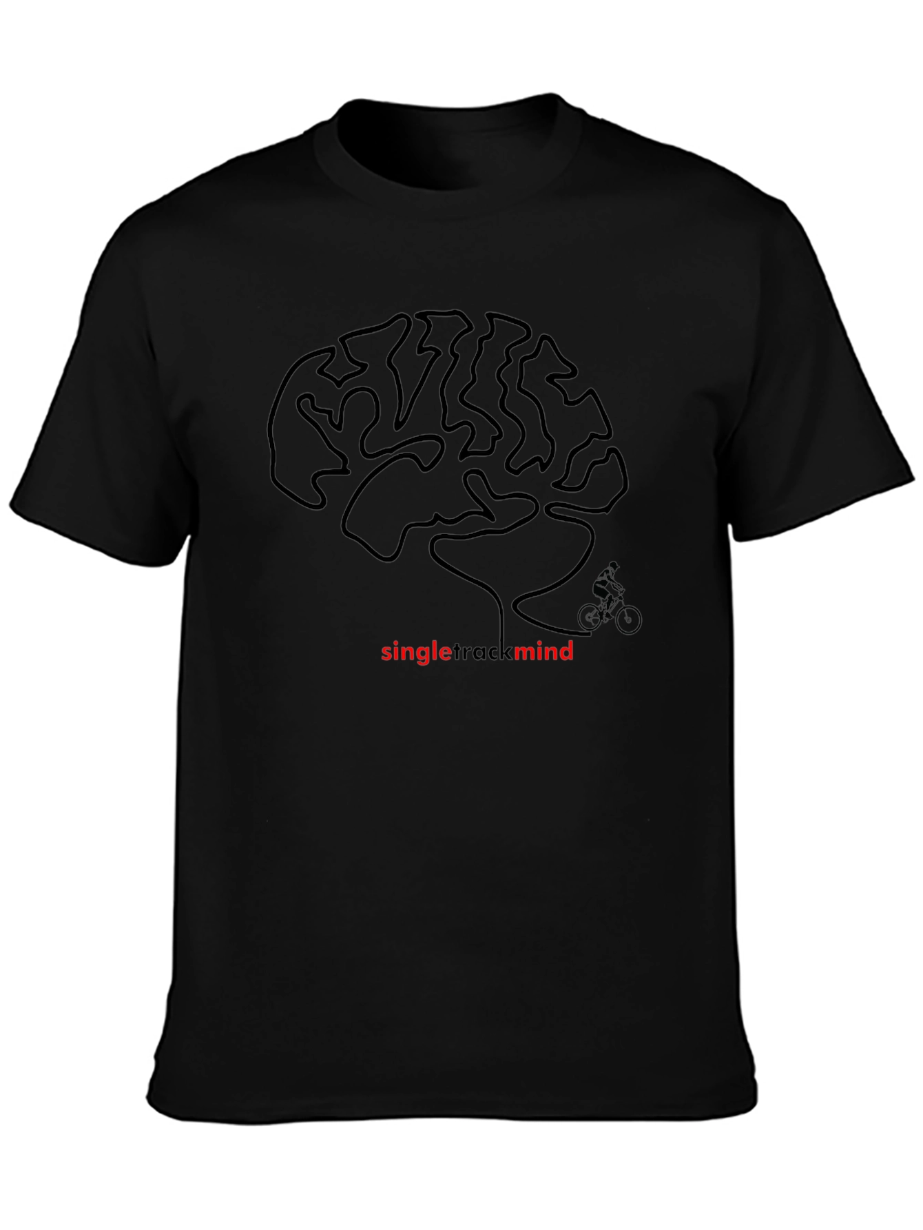 Single Track Mind Graphic Tee - Cycling T-Shirt