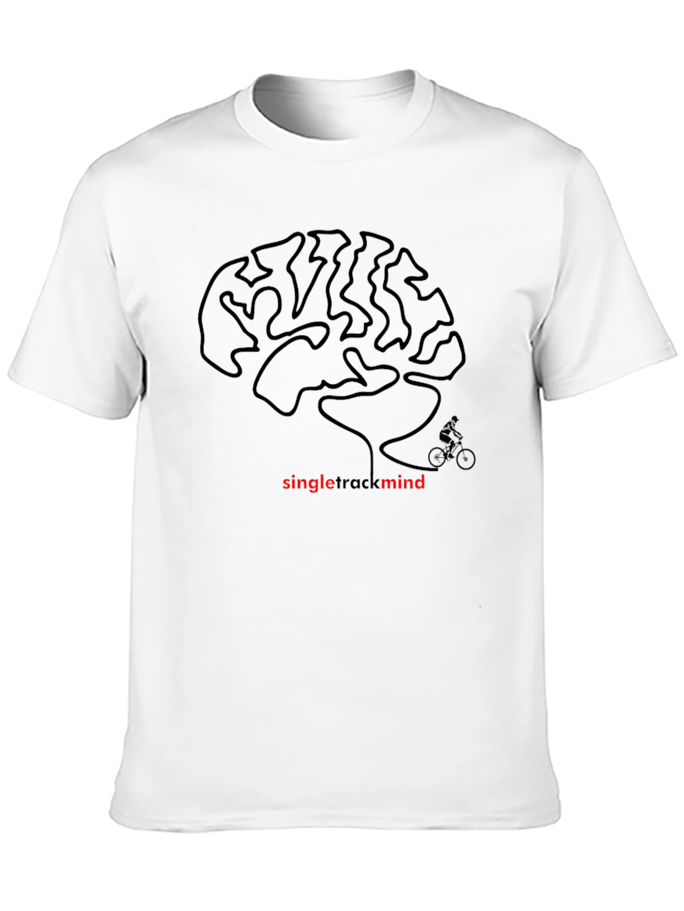 Single Track Mind Graphic Tee - Cycling T-Shirt