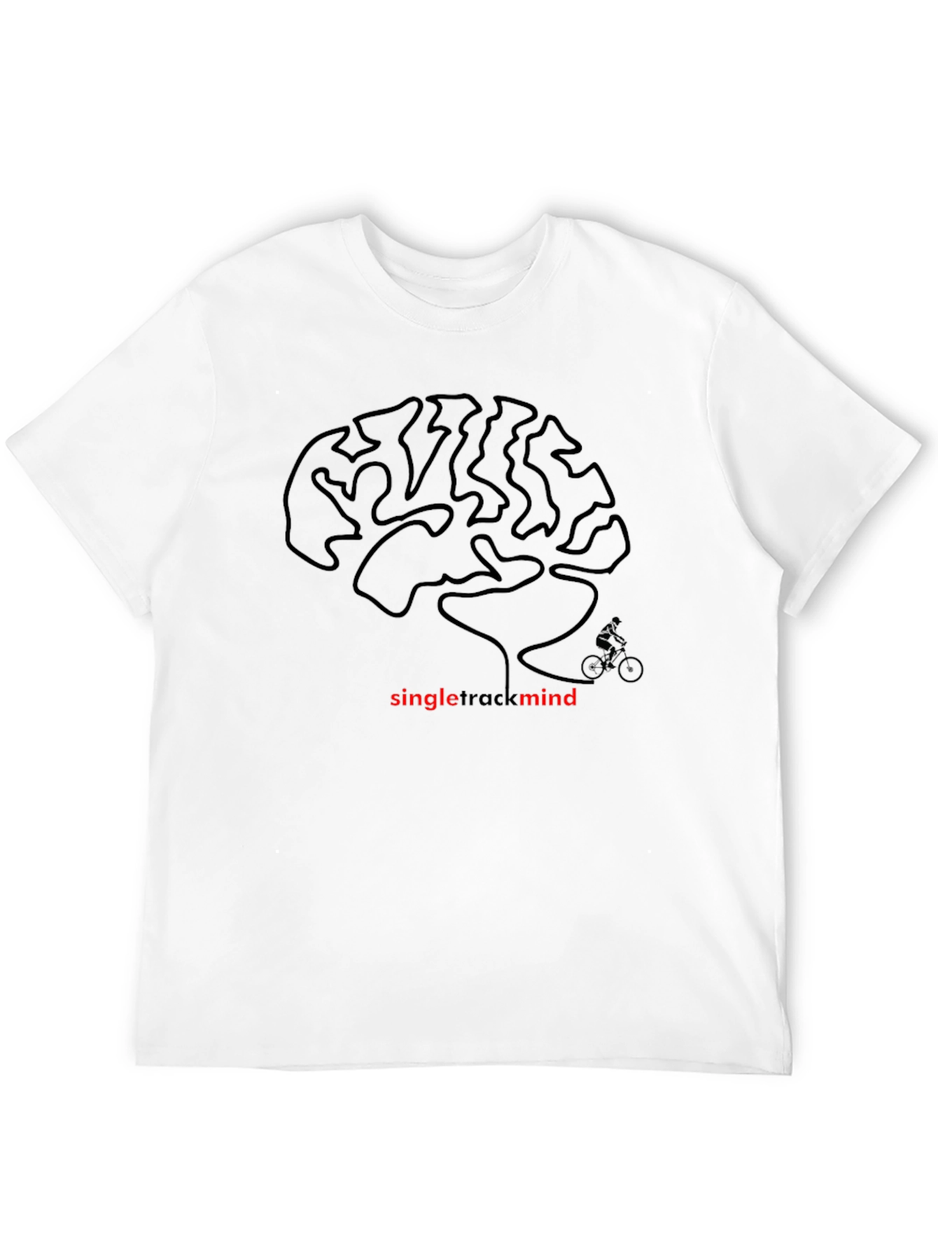 Single Track Mind Graphic Tee - Cycling T-Shirt