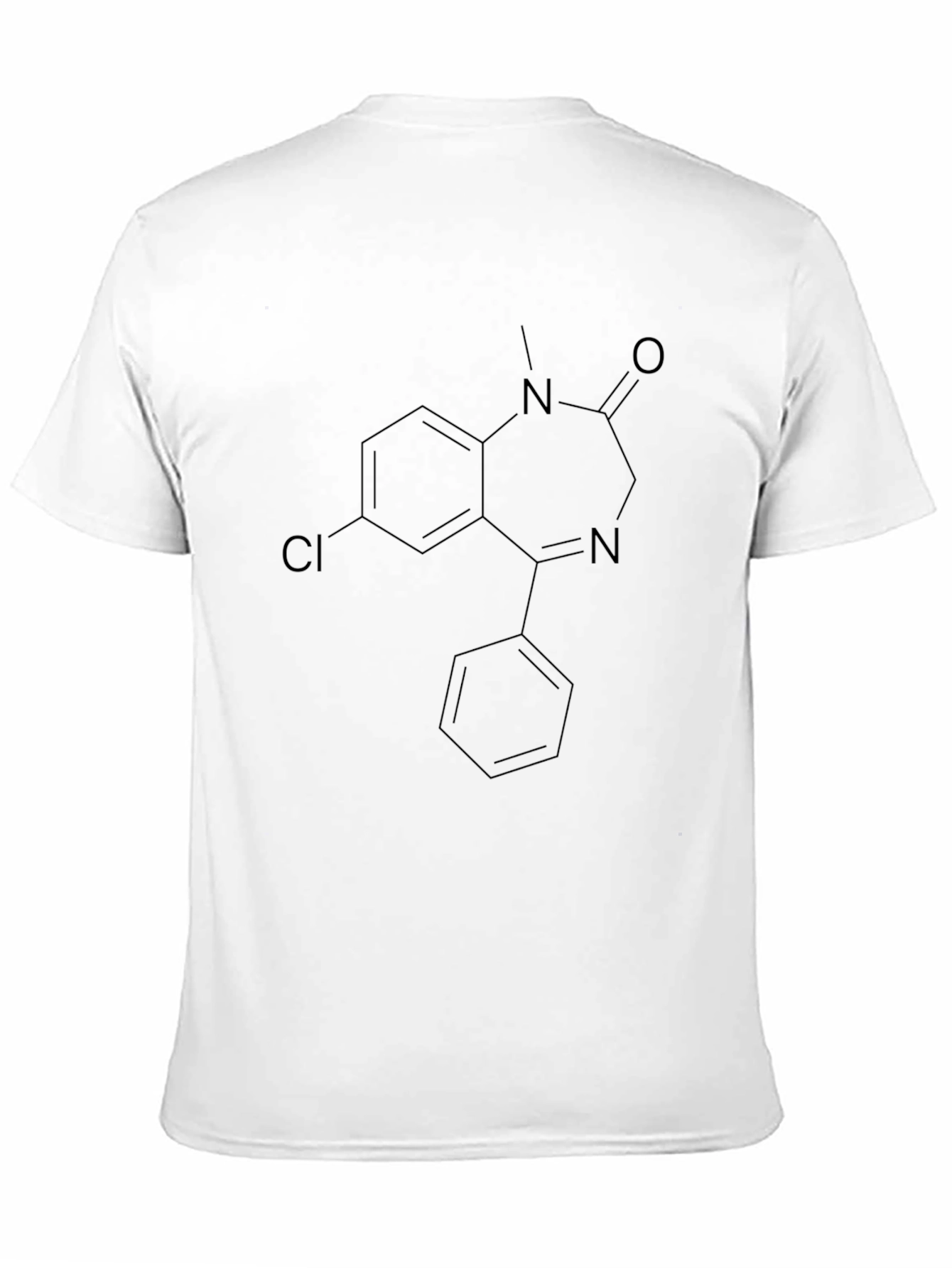 Molecular Structure Graphic T-Shirt