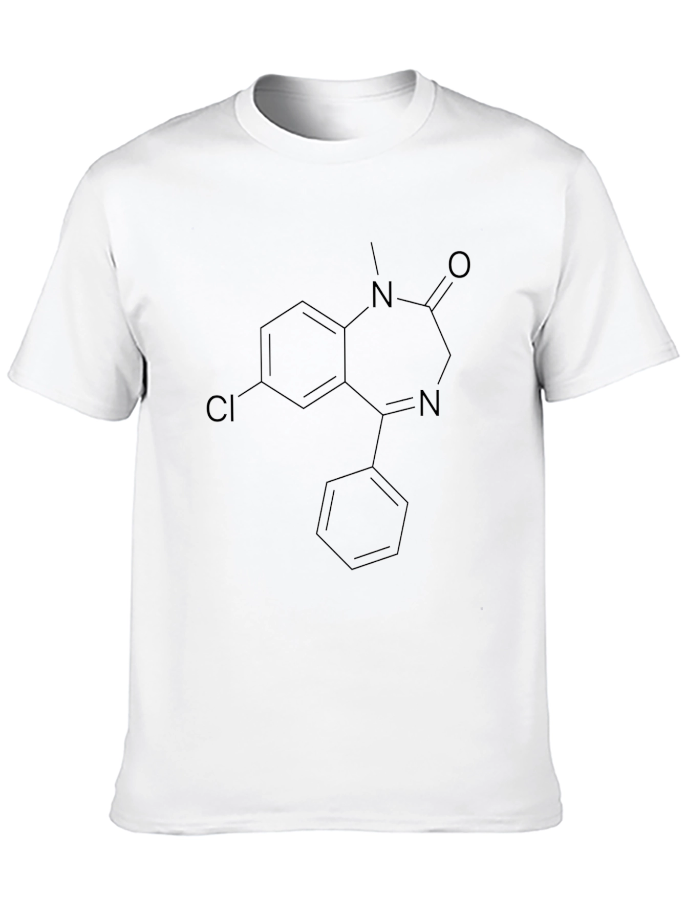 Molecular Structure Graphic T-Shirt