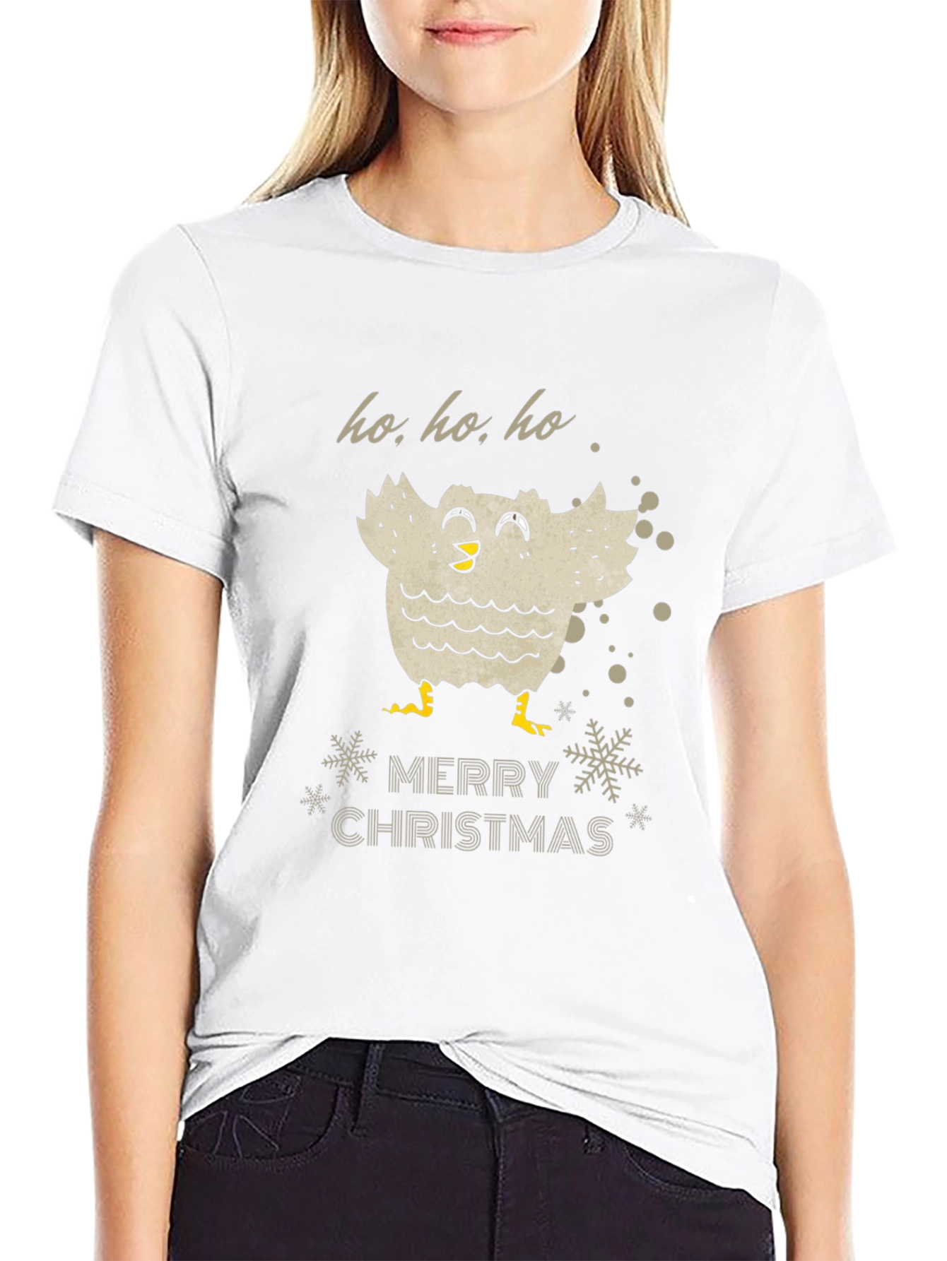 Merry Christmas Owl T-Shirt