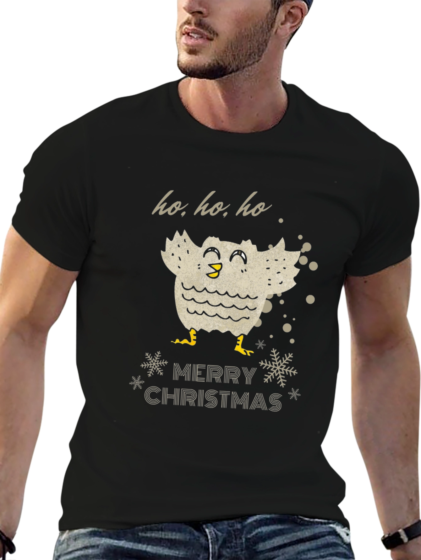 Merry Christmas Owl T-Shirt