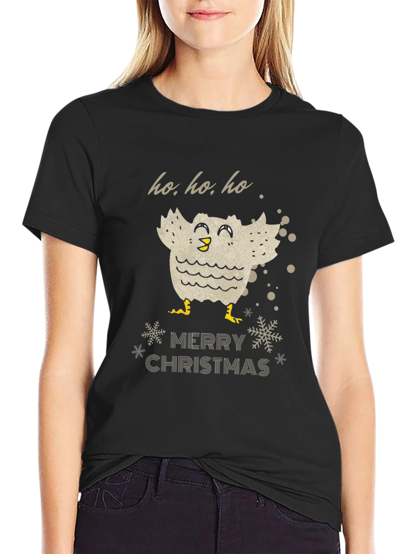Merry Christmas Owl T-Shirt