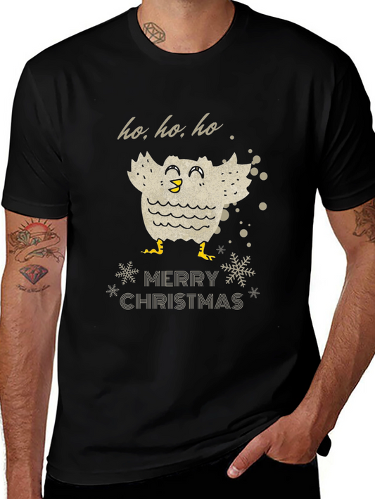 Merry Christmas Owl T-Shirt