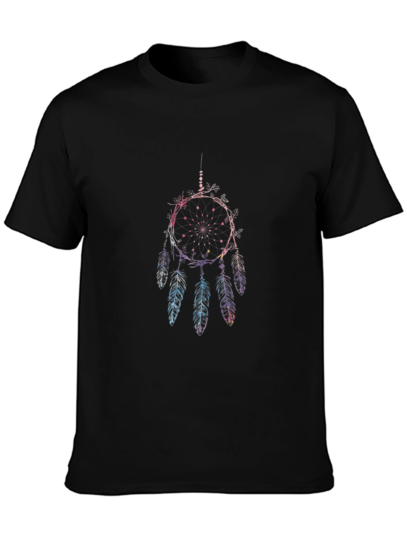 Dreamcatcher Graphic T-Shirt - Black