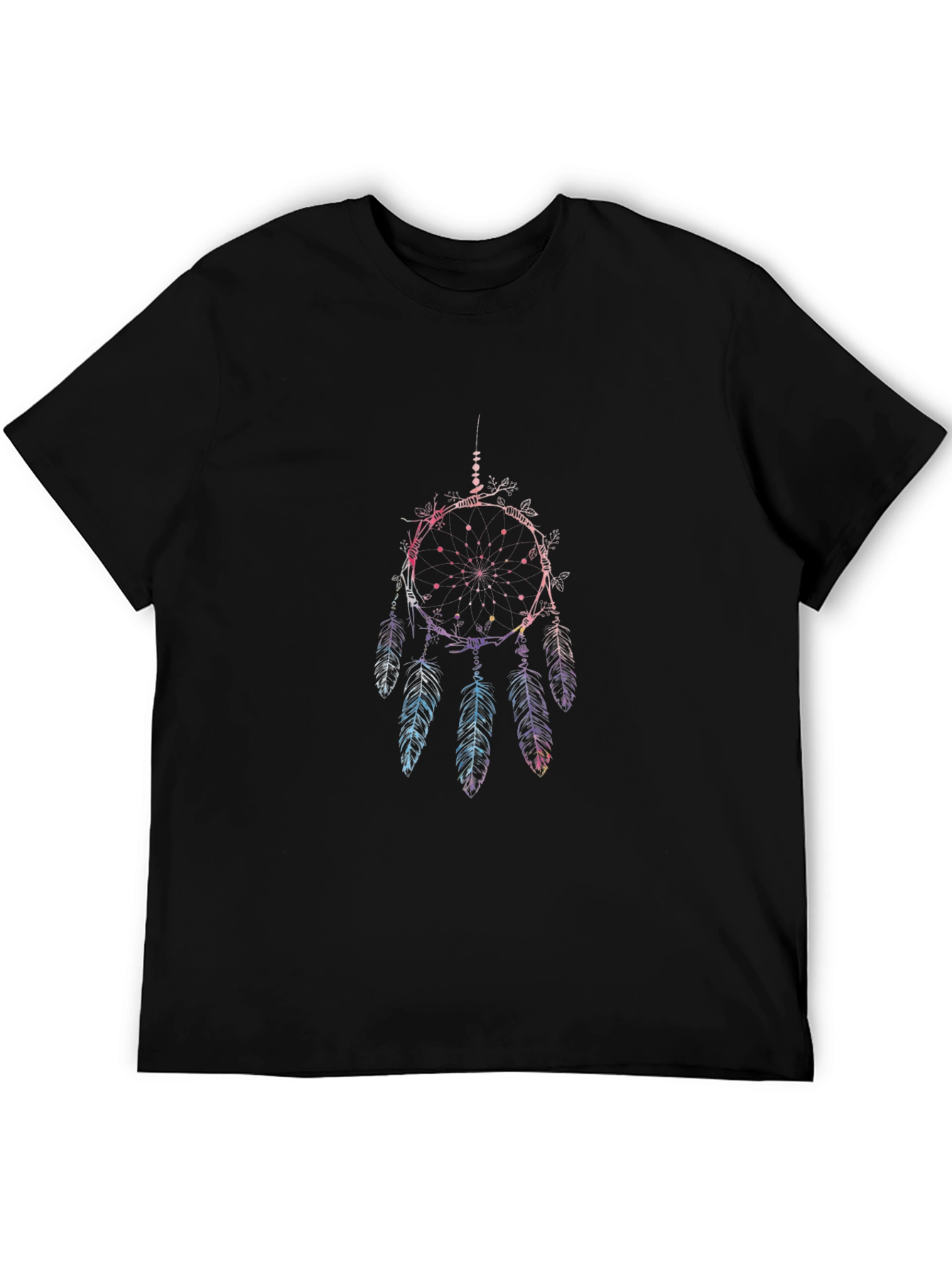 Dreamcatcher Graphic T-Shirt - Black
